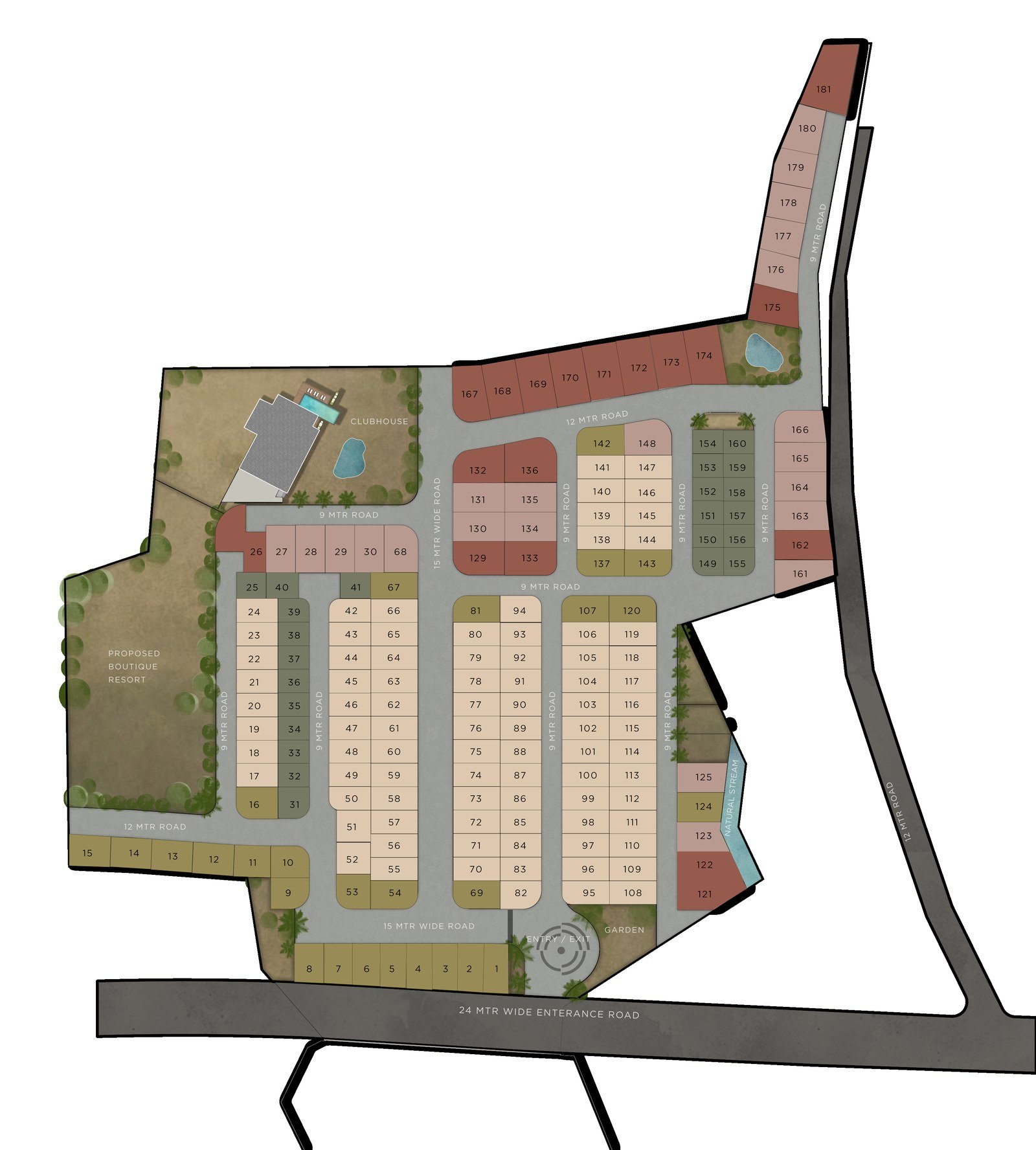 Basalt Hills Master Site Plan